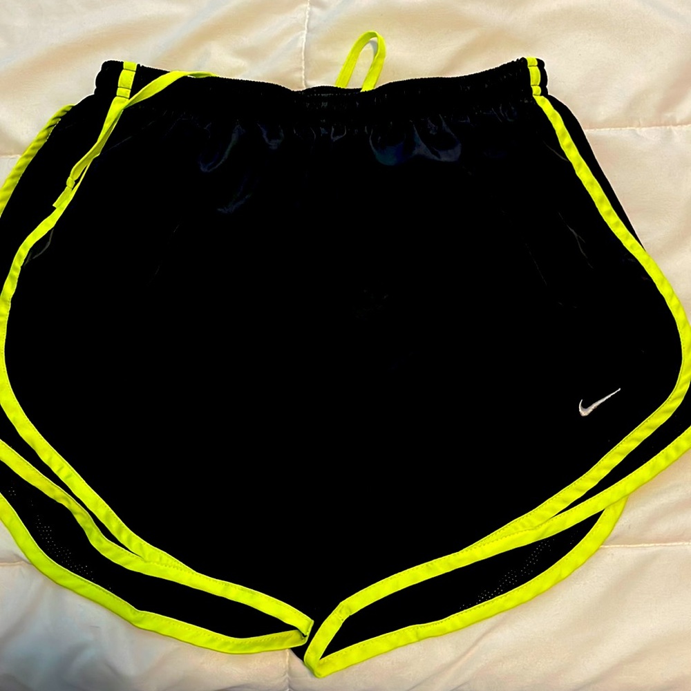 Neon Nike Running Shorts